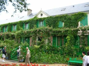 Monet's home and gardens.