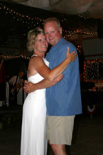 The happy couple.