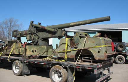 A couple of days later, the load arrives at Midwest Military.