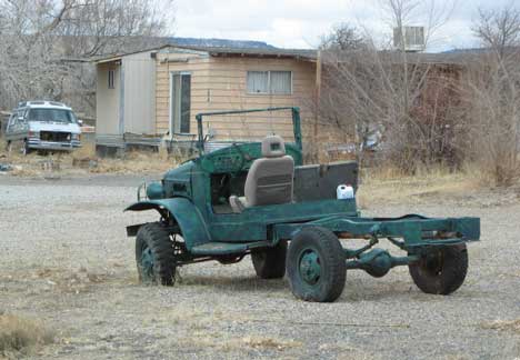 Back roads are fun to travel. We side tripped a different route home and stumbled into this WC21 residue sitting in front of a church. No one seemed to know anything about it, and there couldn't have been 200 people in this little town. Not much to bring back anyway.