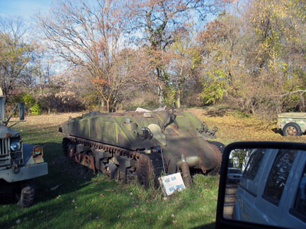 A second project Sherman waiting attention.
