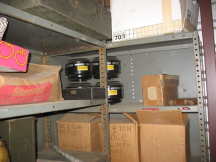 NOS 1/2 ton WC Dodge air cleaners. Seven of them in total.