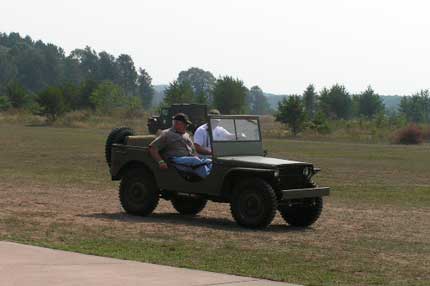 Mike's GP making the parade route. This was prior to the convoy. All systems go at this point.