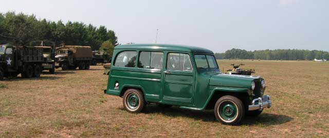This jeep is going to the George C. Marshall residence out east. Willy's Overland originally gave one to the general after the war as a gift. Army Cars USA and the George C. Marshall in Holland are donating this restore one to his estate.