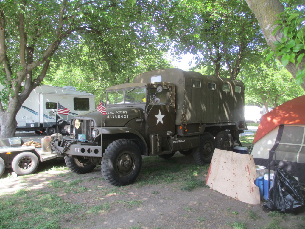 This was cool. An M135 with the rare arctic enclosure package.