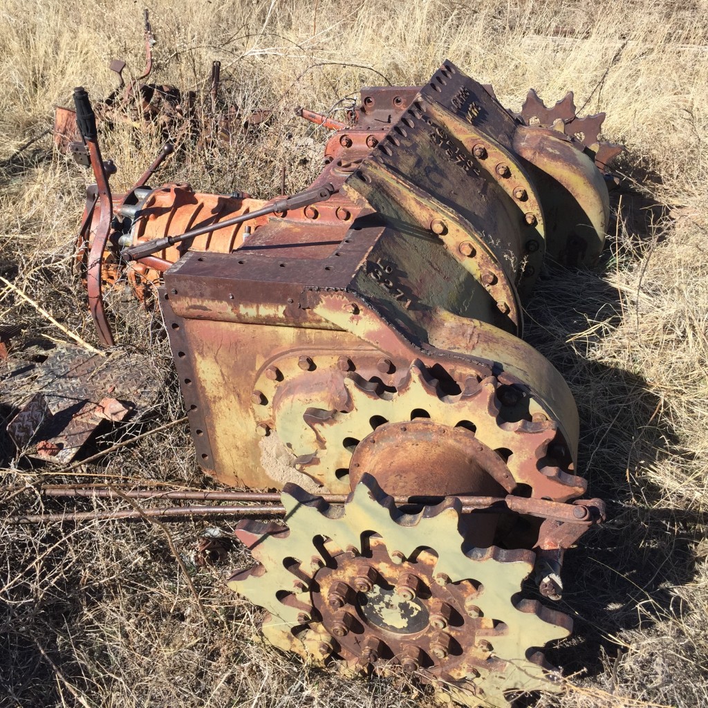 What we believe is a Lee-Grant tank front end assembly.